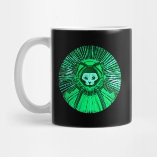 SpaceCats (Green - round) Mug